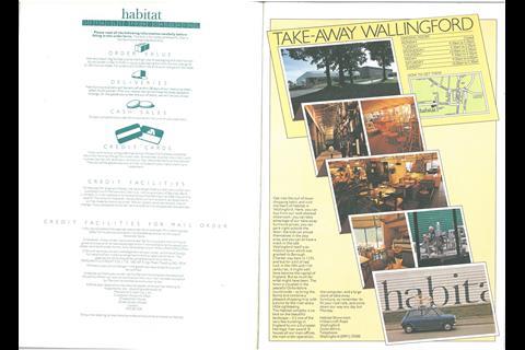 Throughout the 80s there was a heavy emphasis on ‘stronger, more cheerful colours’.